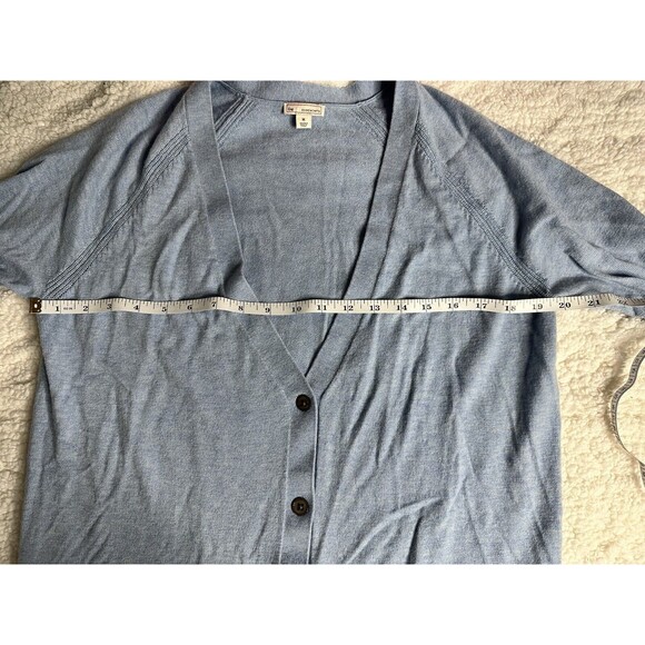 Gap Light Blue Cardigan Sweater  Very Soft Medium - Picture 8 of 9